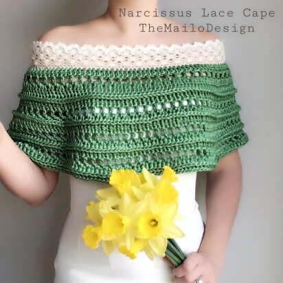 Narcissus Lace Cape