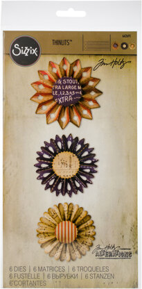 Sizzix Thinlits Dies By Tim Holtz - Rosette Set