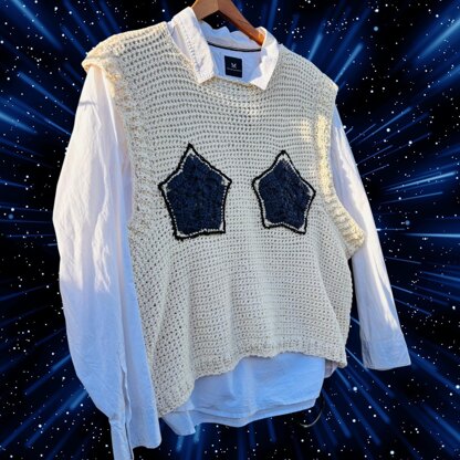 Star Crochet Slipover