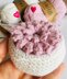 Popcorn Flower Pincushion