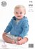 Babies' Raglan Cardigans in King Cole Big Value Recycled Cotton  - 4138 - Downloadable PDF