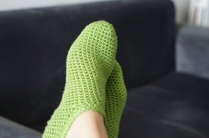 Crochet slippers pattern