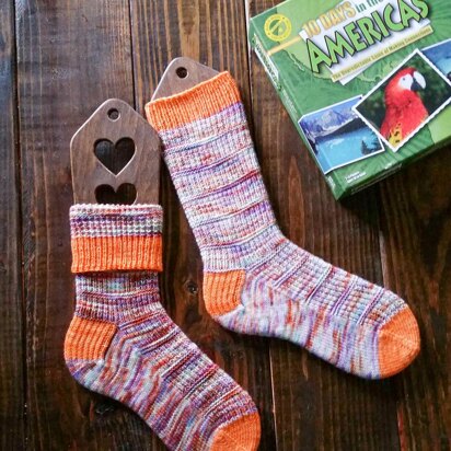 Book Stash Socks