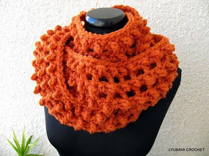 Infinity Orange Scarf