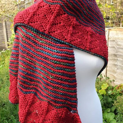 Christmas shawl