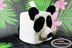 Panda Bear Tissue Box Cover