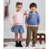 Simplicity 8754 Child's Trousers, Skirt and Sweatshirts - Paper Pattern, Size A (3-4-5-6-7-8)