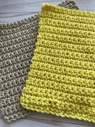 Plain and Simple Dishcloth