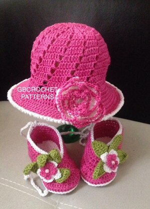 Mom and Child Summer Hat