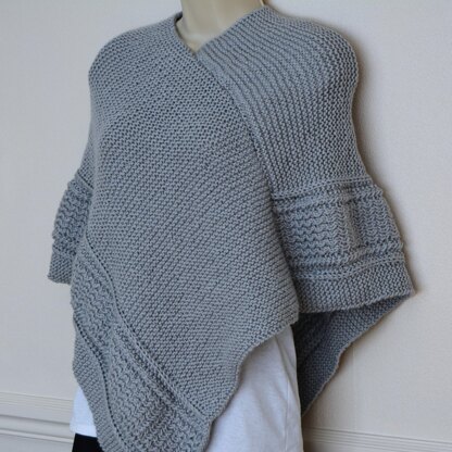 The Winding Lanes Poncho