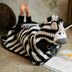 Hooded Zebra Blanket