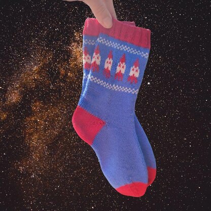 Blast Off Socks