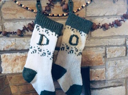 Monogrammed Christmas Stockings