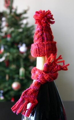 Bottle Hat & Scarf