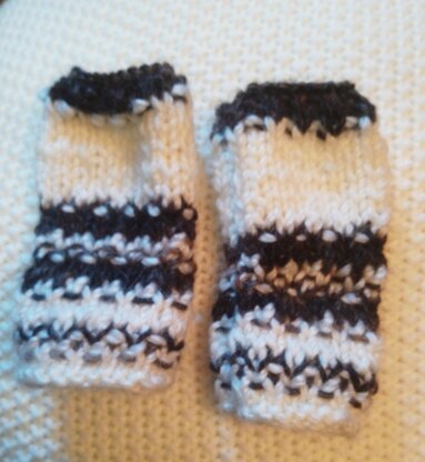 Fingerless mittens