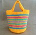 Girls Crochet Tote Bag Purse