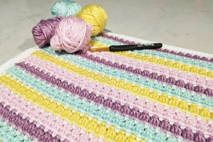 Easy Clusters Baby Blanket