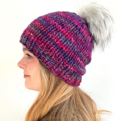 “Joy” Pompom Hat