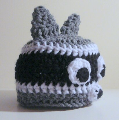 Raccoon Hat - Newborn to Adult