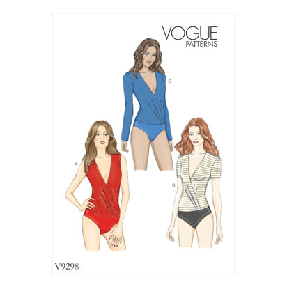 Vogue Misses' Bodysuit V9298 - Sewing Pattern