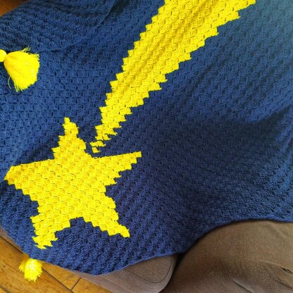 Shooting Star C2C Blanket