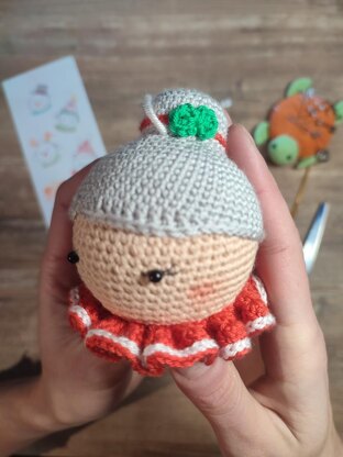 Santa & Mrs Claus Baubles