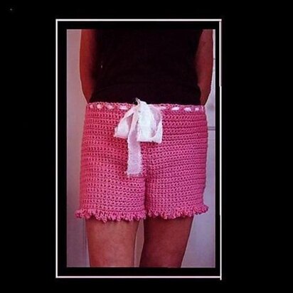 578 CROCHET SHORTS, any size baby to plus size