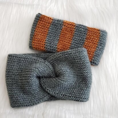 Simple Tunisian Crochet Ear Warmer