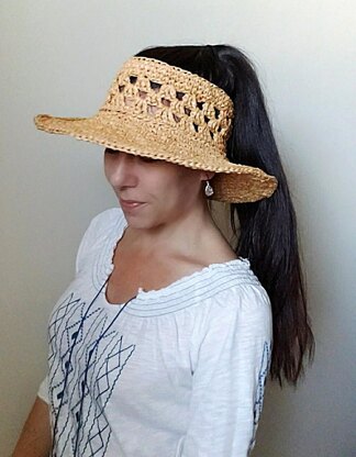 Crownless Granny Sun Hat