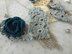 Snow Queen Rose Necklace and Earrings