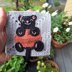 Pumpkin cat granny square