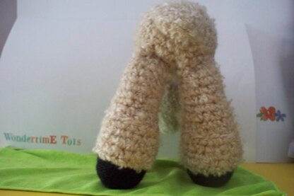 Fuzzy Lamb or Sheep Toy