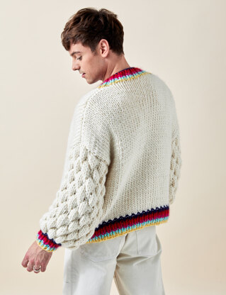 Made with Love - Tom Daley Cuddle XS Cardigan Knitting Kit