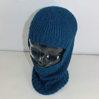 4 Ply Textured Unisex Balaclava Circular