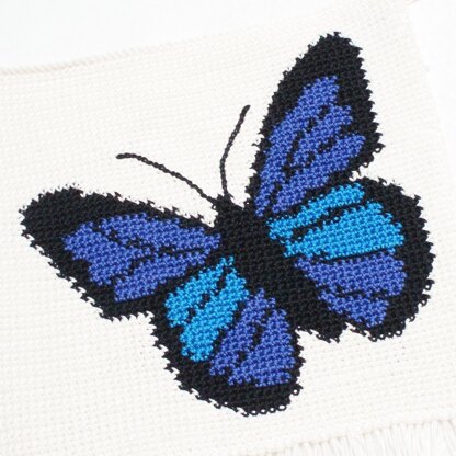 Blue Wings Wall Hanging