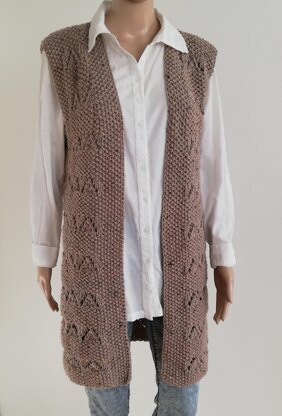 Winter Prairie vest