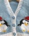 P106 Christmas Penguin Cardigans