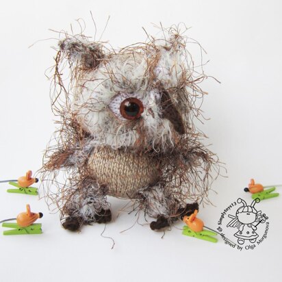 Owl - knitting pattern