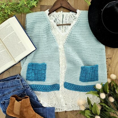 Spring Blooms Vest