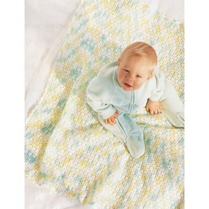 Baby Afghan in Bernat Baby