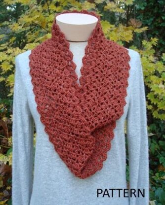 Autumn Elegance Infinity Scarf - PA-320