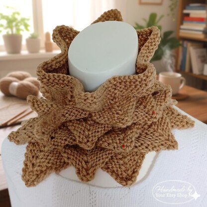 The Golden Ginkgo Cowl