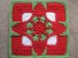 Holiday Ornament Afghan Square