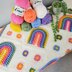 Rainbows of Love & Flowers Blanket - US Terms