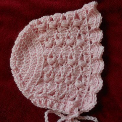 Fairy Lace Baby Bonnet