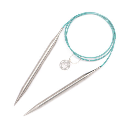 HiyaHiya - 12 (30cm) Stainless Steel Circular Knitting Needles