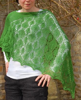 Verdant shawl