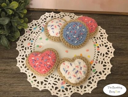 Frosted Sugar Cookies Crochet Pattern