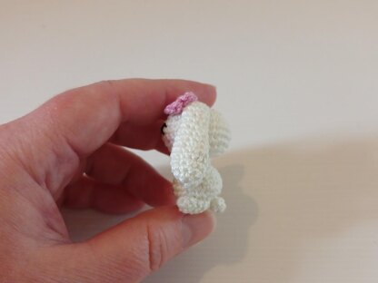 Tiny Lop Rabbit Amigurumi Bunny