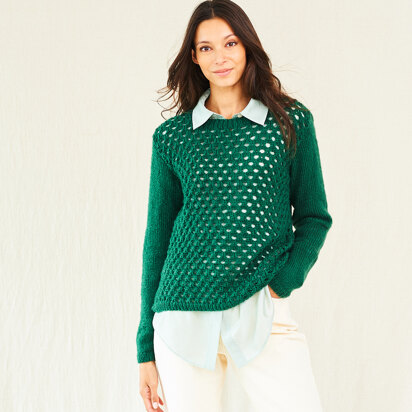 Sweaters in Stylecraft Grace Aran - 10017 - Downloadable PDF